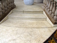 Photo of stamped concrete