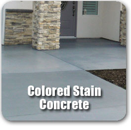Colored Stain Concrete Photo